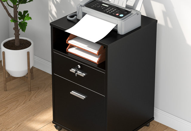Black Filing Cabinets